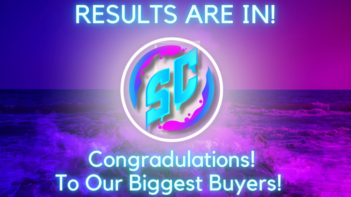 socaltoken's tweet photo. Our Biggest Buy Competition Has Come To A Close! THANK YOU TO ALL THAT PARTICIPATED!
💥💥💥💥💥💥💥💥💥
To Enter Into Our Weekly Giveaways Join Us @
https://t.co/hSFLCPzmUv
#cryptocurrency #Trending @ShibInfo https://t.co/EgMfaLNlYC