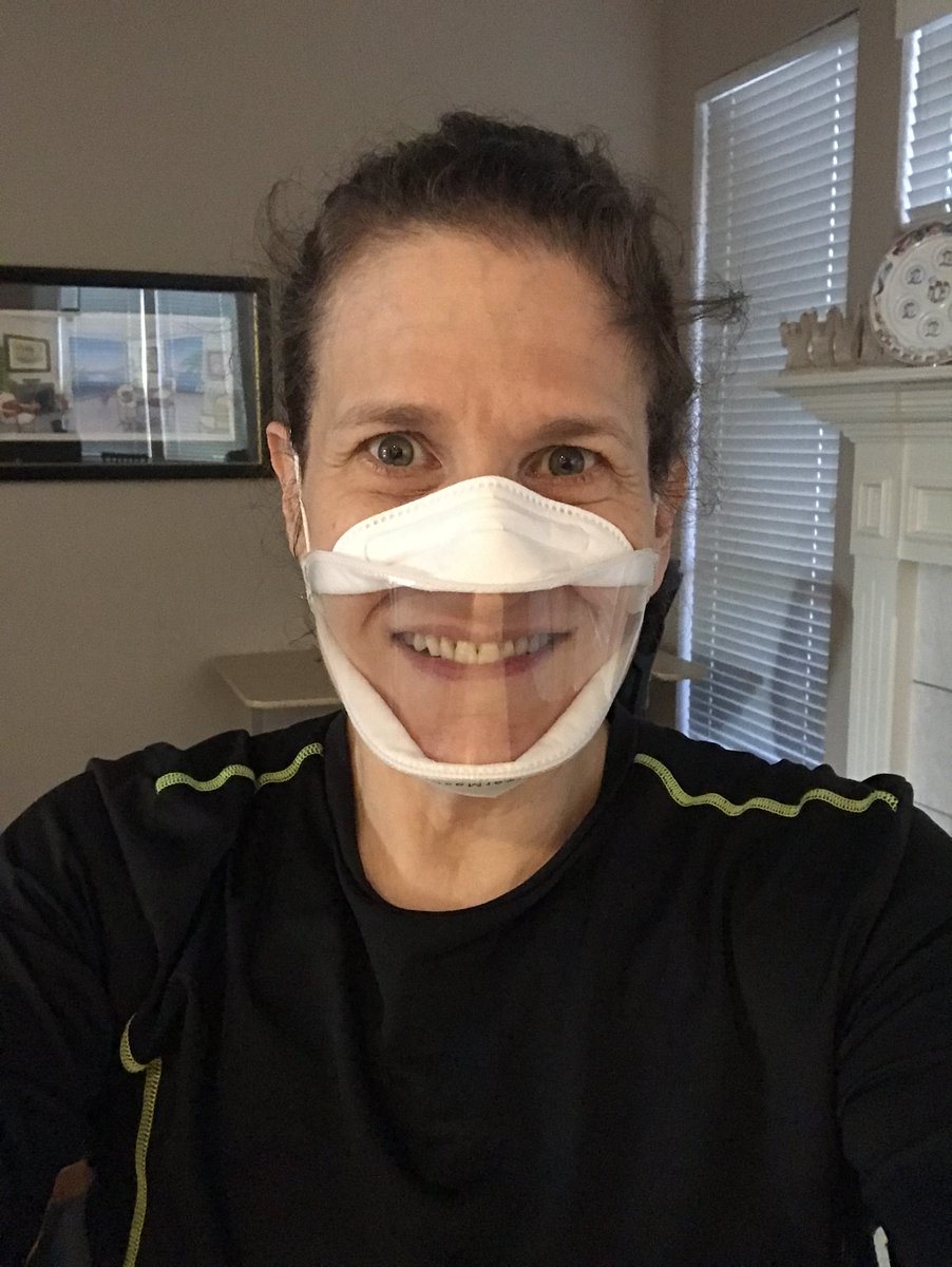 Got one mask at a conference and I brought my own from <a href="/theclearmask/">ClearMask</a>. Makes a huge difference doesn't it? 

I recommend getting a box of <a href="/theclearmask/">ClearMask</a> and having them in case a customer needs to see your staff's lips.

This virus just won't go away!

#Accessibility #A11y