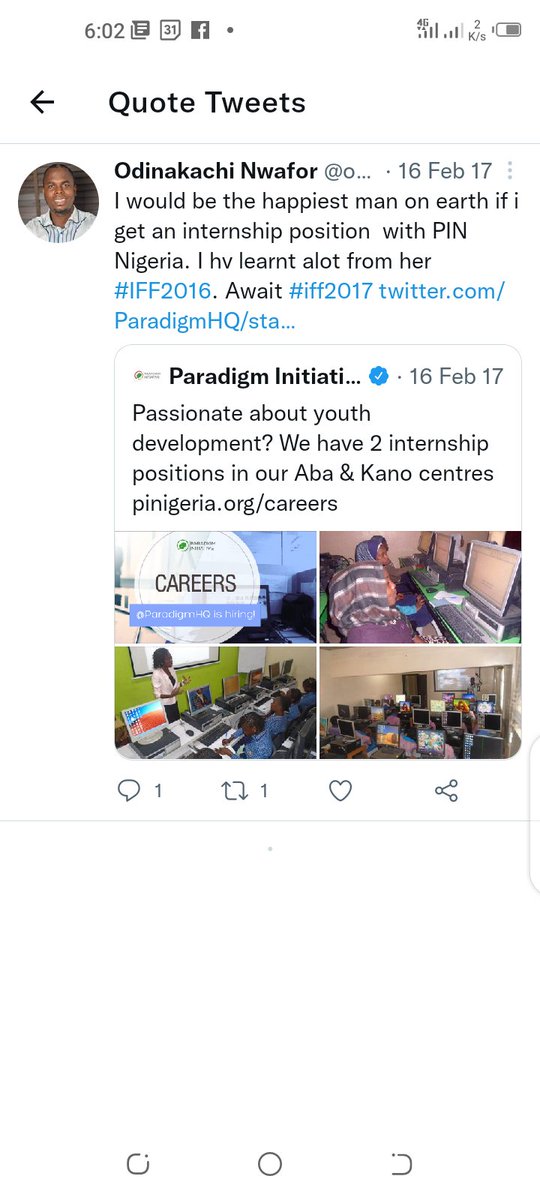 odii_ww's tweet photo. My journey at @ParadigmHQ started 5yrs ago as an intern. I am now a full staff. https://t.co/Gx36XnBmNn