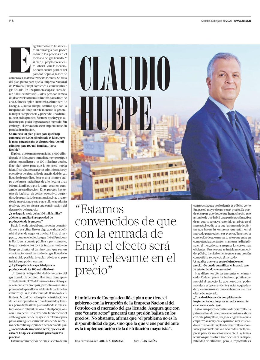 Ministerio de Energía tweet media