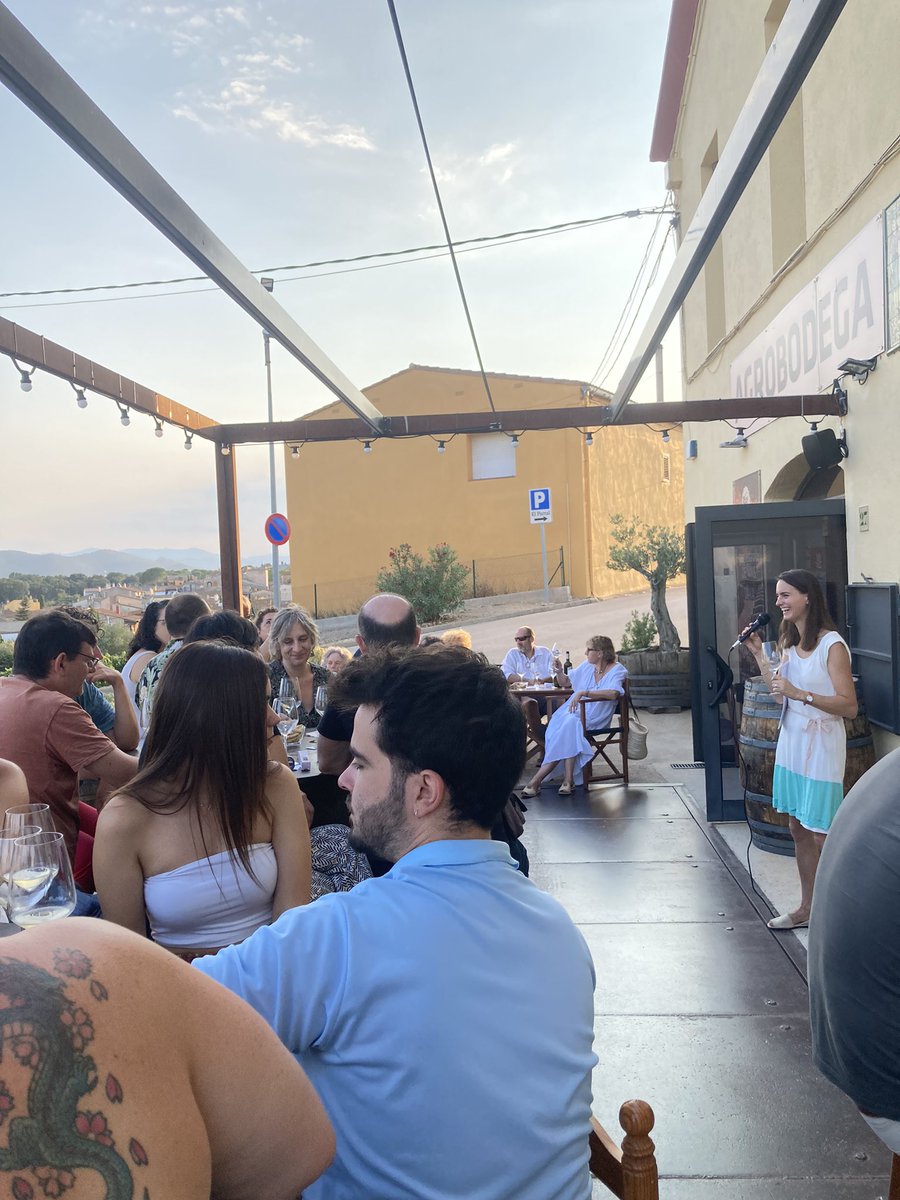 Tast de vins de l’Albera amb @masramon al Parral de #capmany