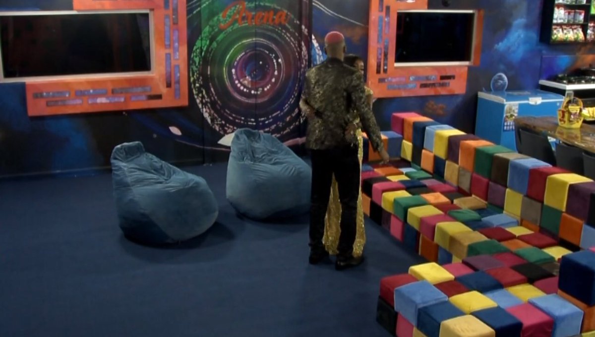 BBNaija's tweet photo. Our first two #BBNaija Housemates are in the Level Up House. They rule the House, but not for long😏 

We wonder if they will become best friends, being the first two to get in. 👀🤔
https://t.co/1o4Wz0duNl https://t.co/AvyZDtF0S8