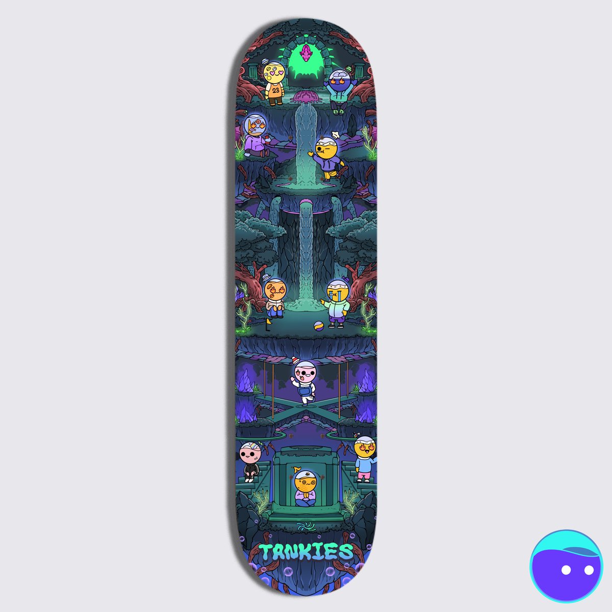 There is one Tankies Otherside Skateboard available as a giveaway for owners. 

To enter:

- Like and RT

- Comment with your #Tankie 

Winner picked in 48hrs.