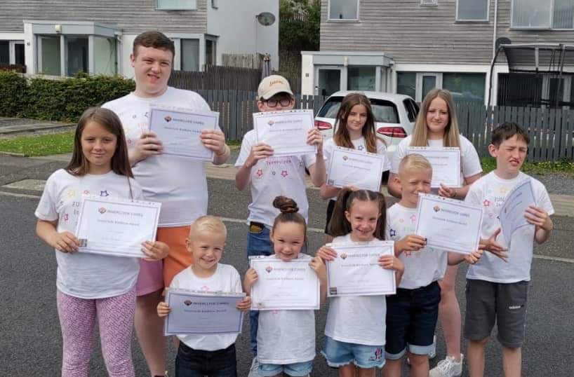 You may remember back in December our kids did their own fundraiser on the page for Womens Aid Greenock. They have just been awarded an #InverclydeKindnessAward from @CompassInvercly for their efforts and we couldn’t be prouder of them ❤️x #miniFUNdraisers #Inverclydecommunity