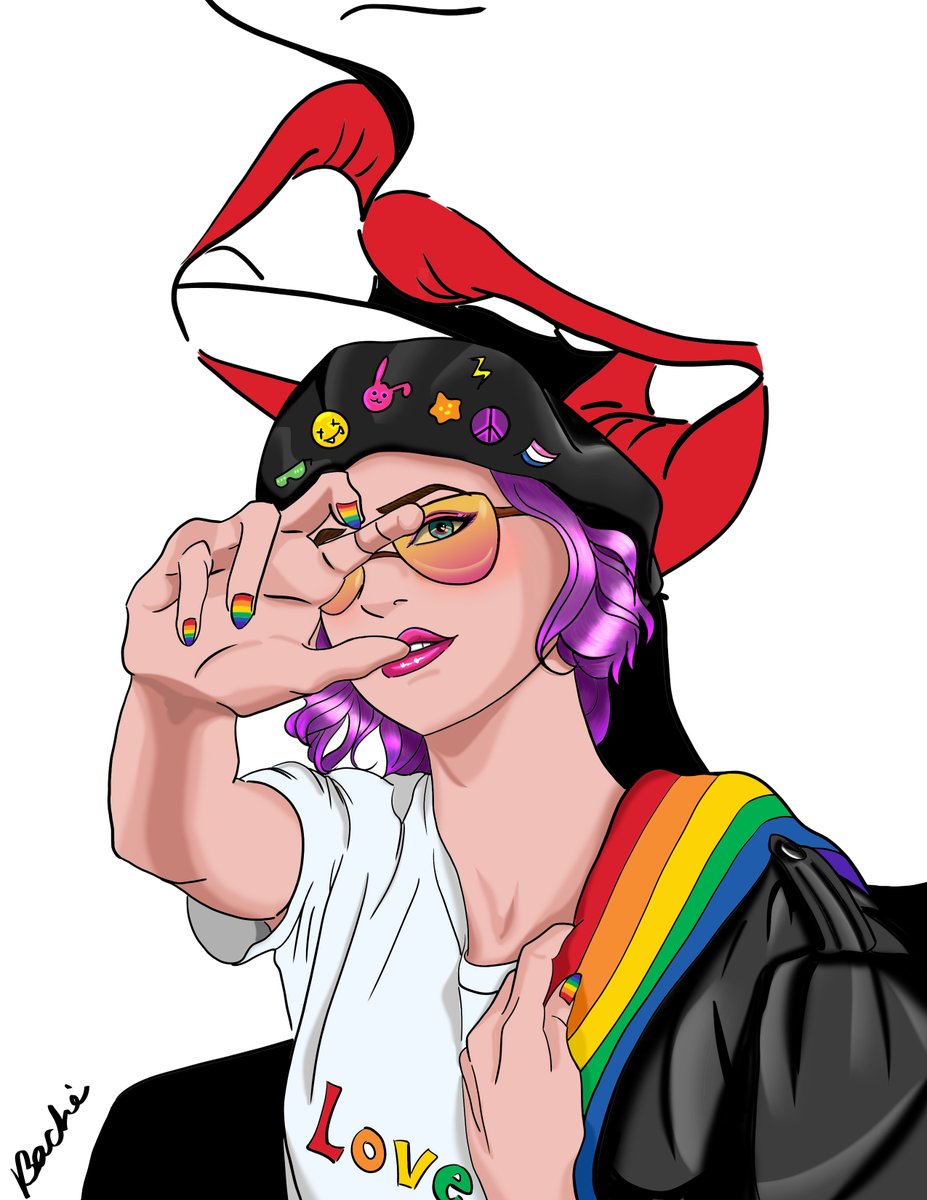 Well a late hello from me, been busy...cleaning!!! urghhh who else hates it as much as me? 🙈😅 anyways I'm finally done, so here I am sharing my stuff, this is "One Kiss at a Time" owned by the beautiful <a href="/icingandcandles/">ArtSele</a> TX! #NFTCommunity #NFTartist #nftarti̇sts #nftart #PRIDE