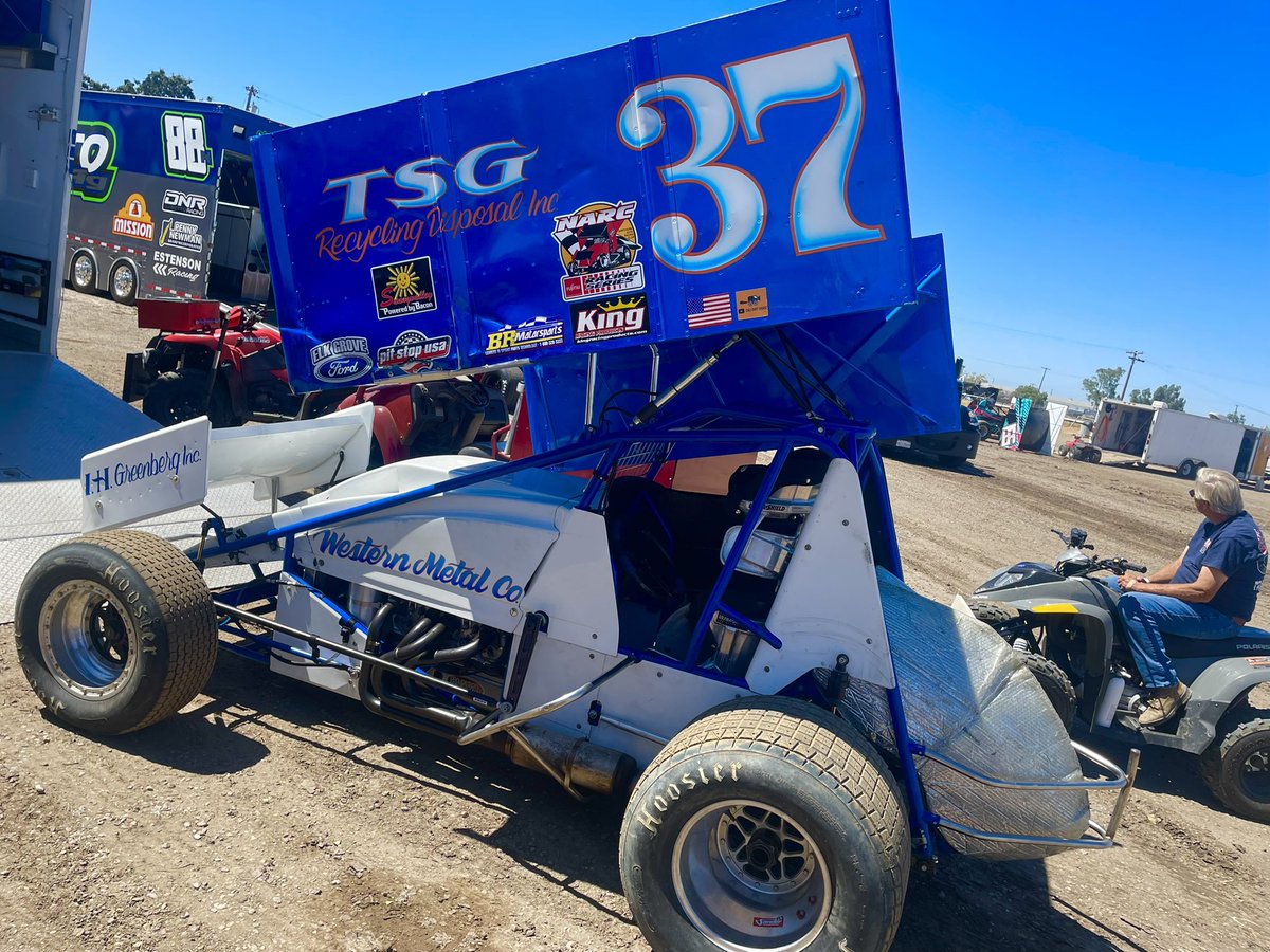 NARC410's tweet photo. Just a few weeks ago @StevenKent_7 picked up a top-10 here at @StocktonDirt with @360SCCT.

He’s hoping for a similarly strong result tonight in Stan Greenberg’s No. 37 as he makes his third Stockton NARC appearance and first since he finished 12th at the 3/8ths mile in 2016. https://t.co/vfROR5LH5h