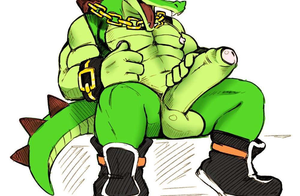 DetectiveVect0r's tweet photo. Don’t mind the croc whipping his dick out for Beerus. https://t.co/yqS6SNTREQ
