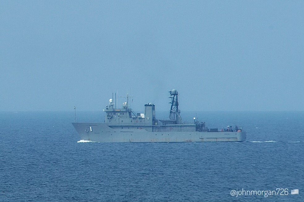 WarshipCam's tweet photo. TSV-1 Prevail training support vessel coming into Little Creek, Virginia - July 23, 2022 #tsv1 #prevail

* photo courtesy of @johnmorgan726 https://t.co/Za3LxlHtUx