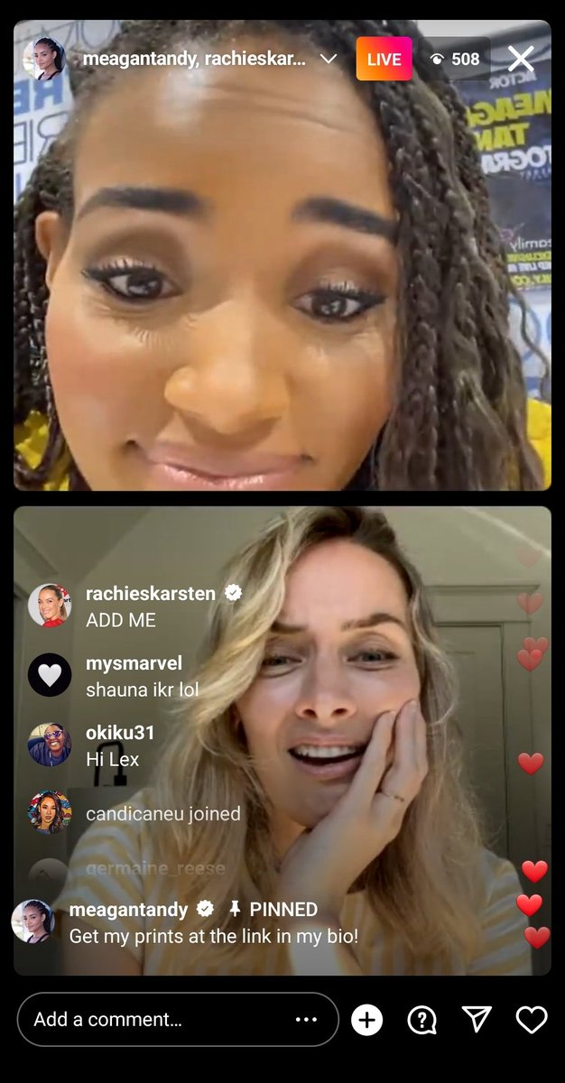 CandicanesU's tweet photo. @meagantandy and Rachel Skarsten link up on IG during the poster singing at SDCC today 7/23/22
#Batwoman #SophieMoore #Alice #BethKane https://t.co/Lv8F1TBhha