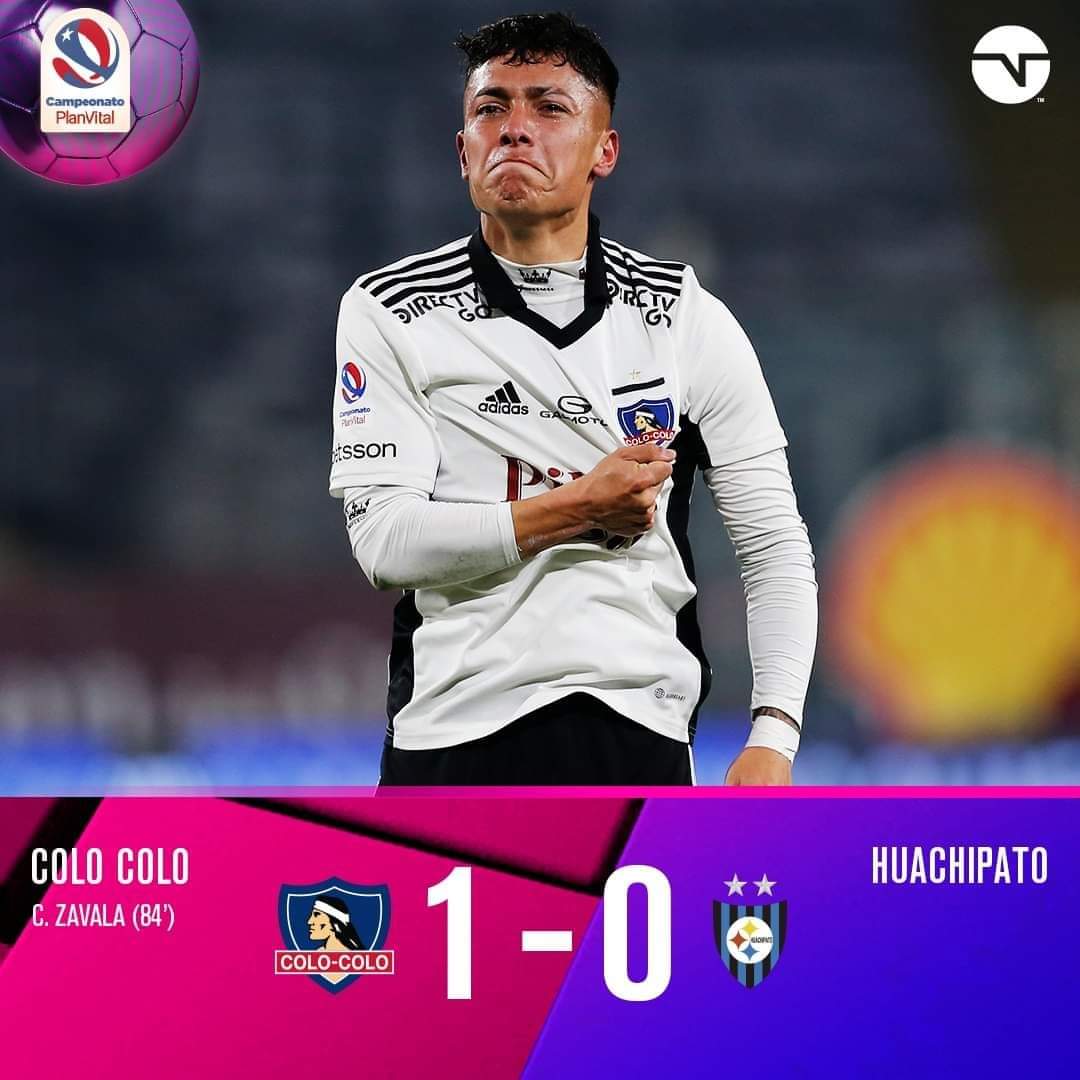 ClaudioXapita07's tweet photo. Quien más está emocionado con el gol de Zavala ? Puro sentimiento amor por la camiseta y el club ... Que bien Zavala ahora te sueltas
#VamosColoColo
#20lucas
#cadem https://t.co/ssO5YEyDUw