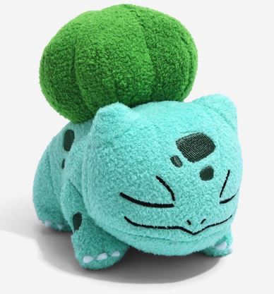 bulbasaur plush sleeping