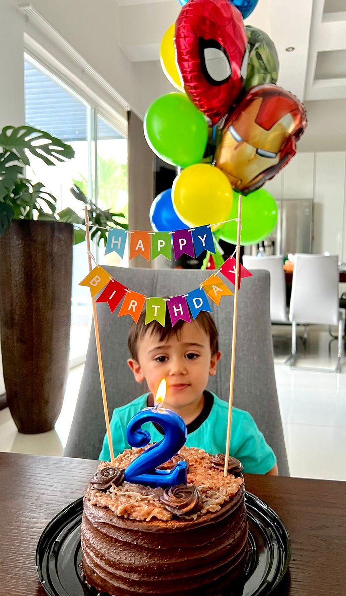 A_Arribas5's tweet photo. Hoy hace 2️⃣ años que viniste al mundo para llenarlo de alegría y felicidad . Eres lo mejor de nuestra vida #Maxi @NuriaAganzo Te Queremos #family 🎂🎉🎊♥️👨‍👩‍👦 https://t.co/YEGB12eEfl