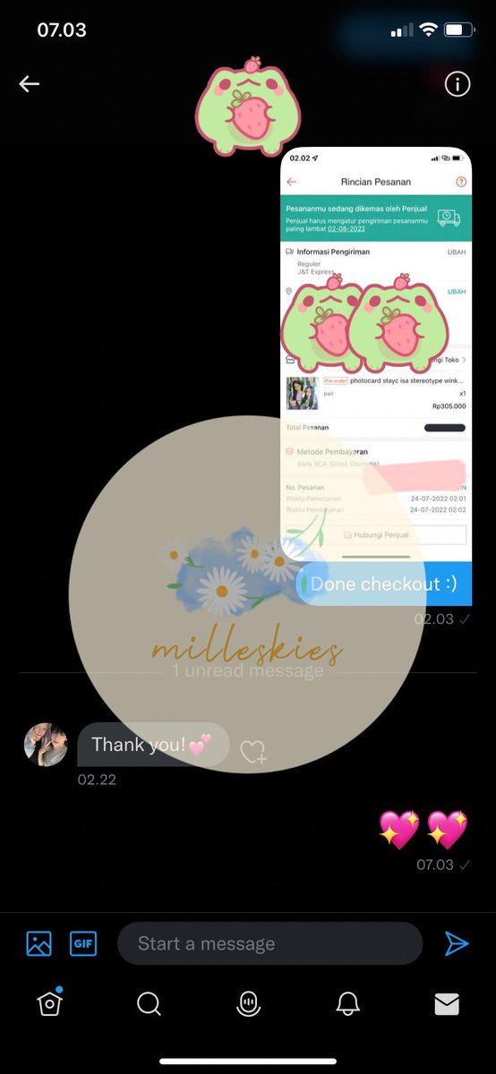 milleskies's tweet photo. #milleskiesproofs 
sh0pee checkout ✅ https://t.co/2Cfq8hRp98