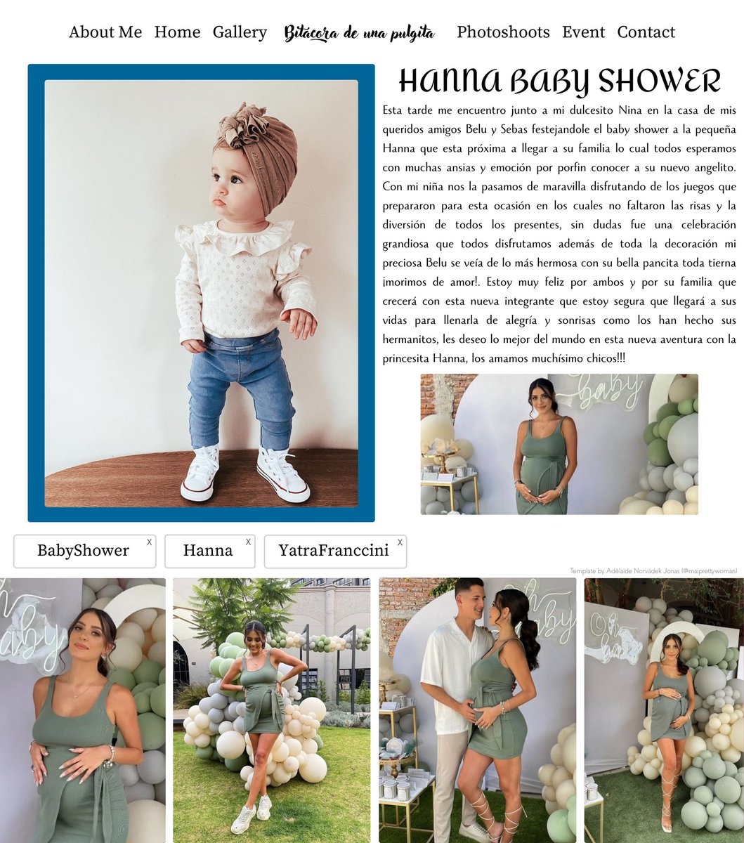 🍼; Bitácora de una pulgita.

Hoy tuvimos una hermosa celebración para festejar la casi llegada de mi sobrina Hanna por lo que con mi pequeña Nina vinimos a acompañar en este hermoso momento a nuestros queridos Belu y Sebas ¡Los amamos y les deseamos lo mejor!💜

#HannaBabyShower