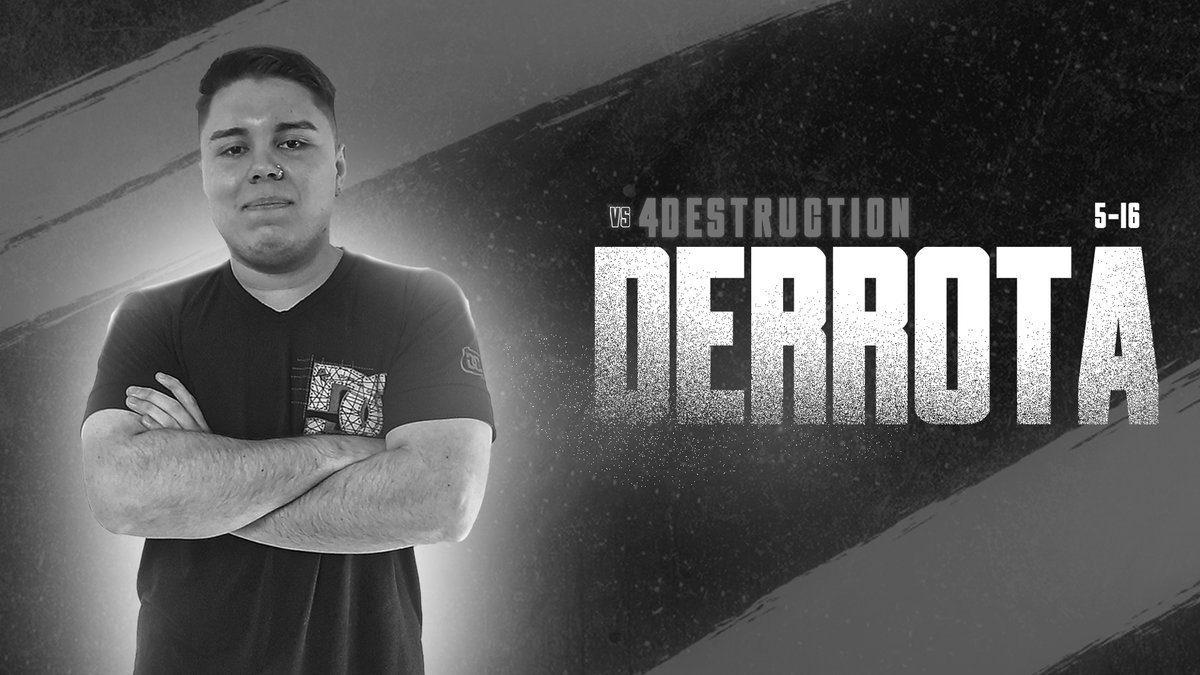 AegisTeam_'s tweet photo. #CSGO | Derrota
Dimos lo mejor, pero no pudimos avanzar de los playoffs de la Serie C 😔
Caemos por 5-16 ante #4Destruction 😪
#GoAegis 🖤 https://t.co/DS0SShDyPS