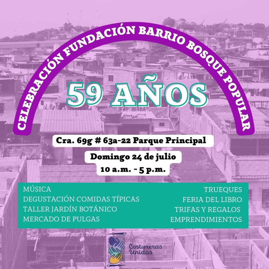 bmasunidos's tweet photo. ⭐️🏘Feria por celebración: 59 años de la fundación del barrio Bosque Popular🏘⭐️ https://t.co/NqxeZXIFz6