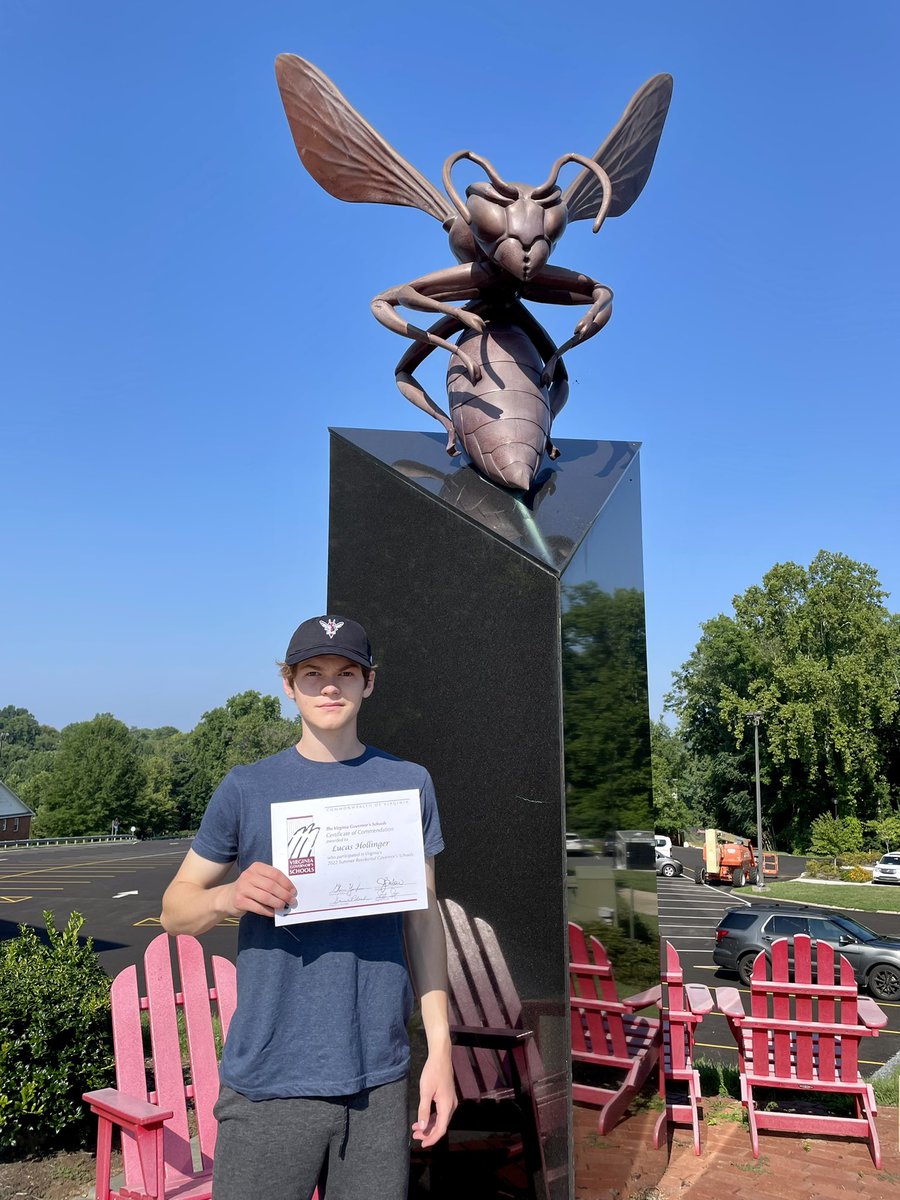 We picked up Lucas this morning. His 4 weeks at the Governor’s School was life changing. Such an amazing program and opportunity.