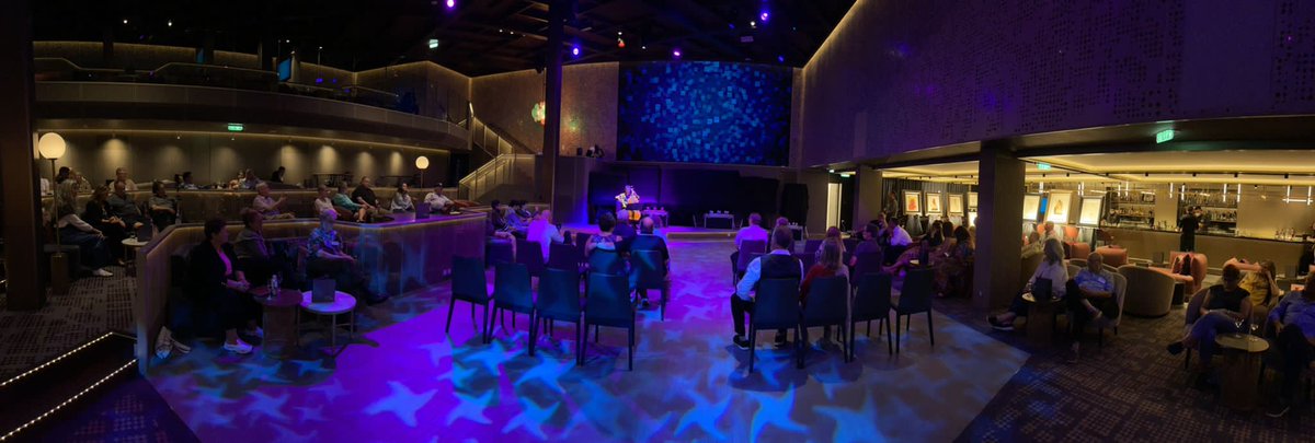 ParkWestGallery's tweet photo. As a world-class cellist and renowned contemporary artist, there is no end to Duaiv’s creativity and energy. The multi-talented artist recently delivered a spectacular cello performance at his #ParkWestVIP cruise through the Baltic Sea! https://t.co/OtgLUi1XmG