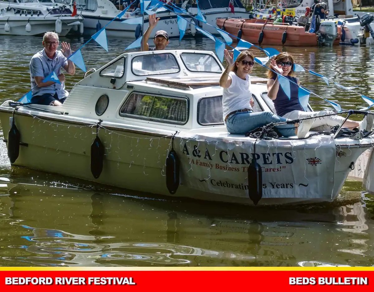 BedsBulletin's tweet photo. Bedford’s River Festival returns after Covid and it’s a huge success. Read more https://t.co/3zDoljXNOf #localnews #Bedfordshire #Bedford #community #news #BedsBulletin https://t.co/9mHU3Eo57Q