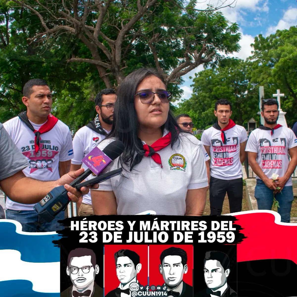 cuununan's tweet photo. Visita al cementerio de Guadalupe en donde descansa mortalmente nuestro Héroe y Mártir Estudiantil Sergio Saldaña.
#23J1959 
#CUUN1914 https://t.co/WgMW82RyDC