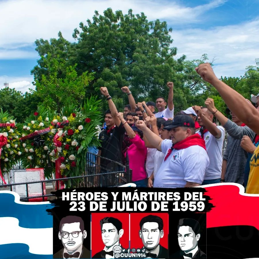 Visita al cementerio de Guadalupe en donde descansa mortalmente nuestro Héroe y Mártir Estudiantil Sergio Saldaña.
#23J1959 
#CUUN1914