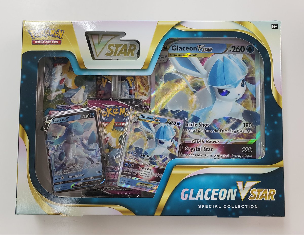 YoKinsTV's tweet image. ❄Glaceon VStar Box Giveaway❄

✅Follow
✅Retweet

Winner Announced 7/31

Sub/Follow on YT or Twitch would be appreciated but not required 🔥

Youtube.com/RealMrKins
Twitch.tv/RealMrKins