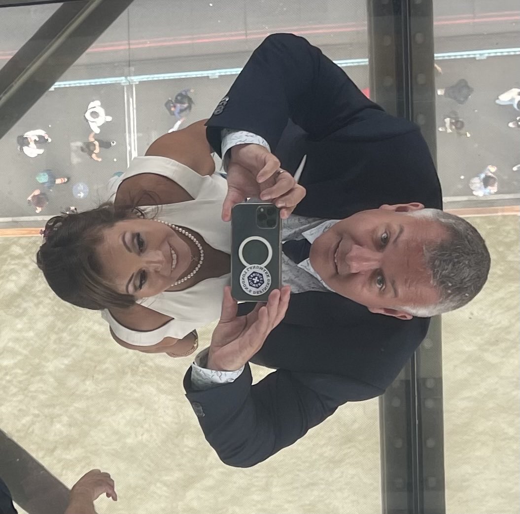 Jessica and I.  Man and Wife Selfie in our venue.  Tower Bridge.   Incredible day.