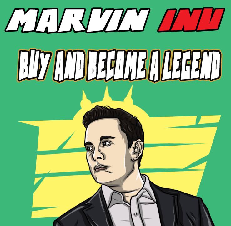 Terence_Jnr_'s tweet image. $Marvin is taking over already!!!
Don't miss out

#Marvininu @Marvin_Inu #BTC #BNB #ETH #NFTs