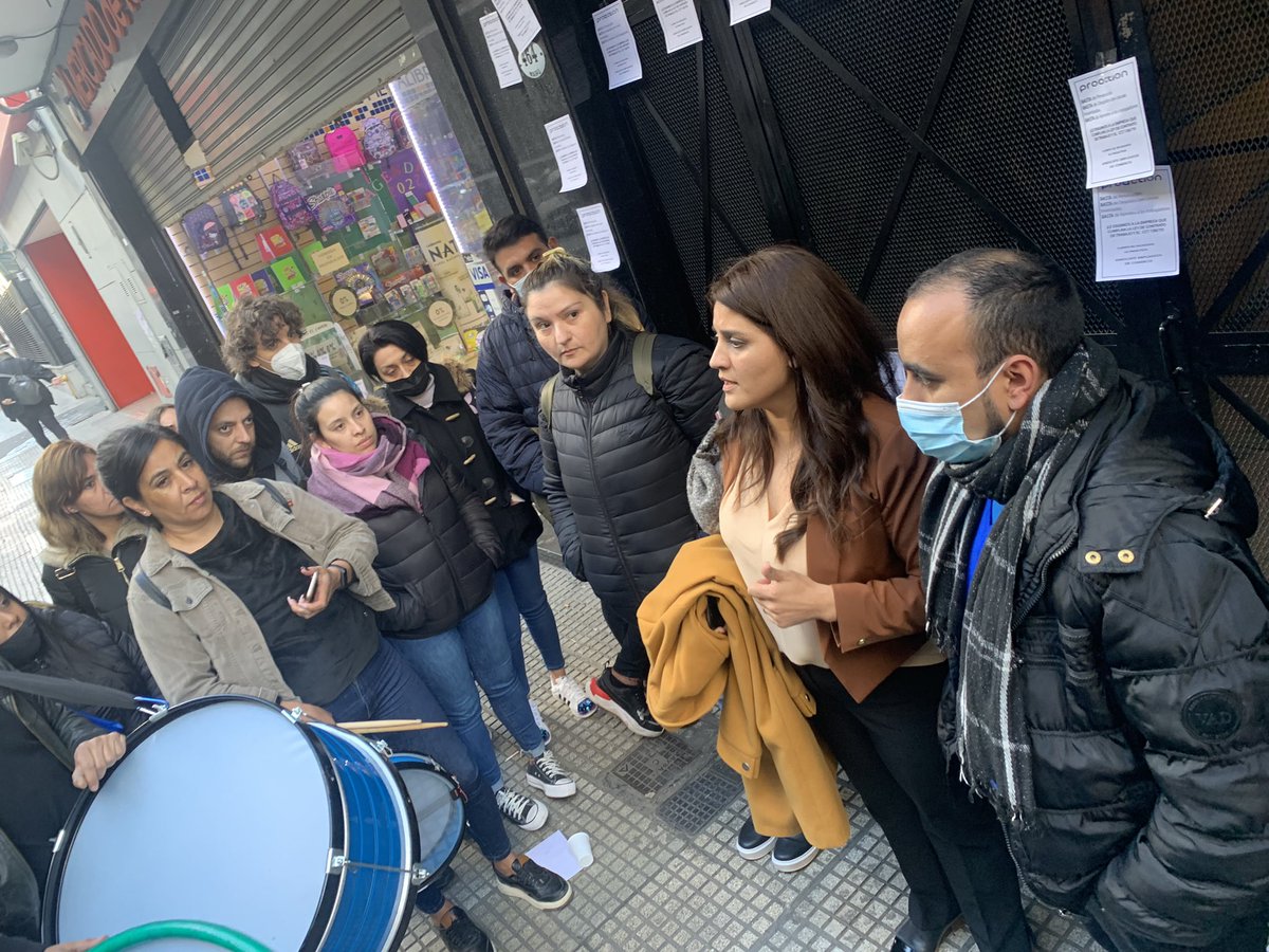Felicitaciones a esta gran mujer que siempre está bancándonos en todo, mostrándonos el camino 💙🤗 <a href="/Rociotweet/">Rocio Victoria Rios</a> Subsecretaria de Asuntos gremiales, orgullosa de compartir esta militancia con vos 💙💪👏🏽👏🏽👏🏽