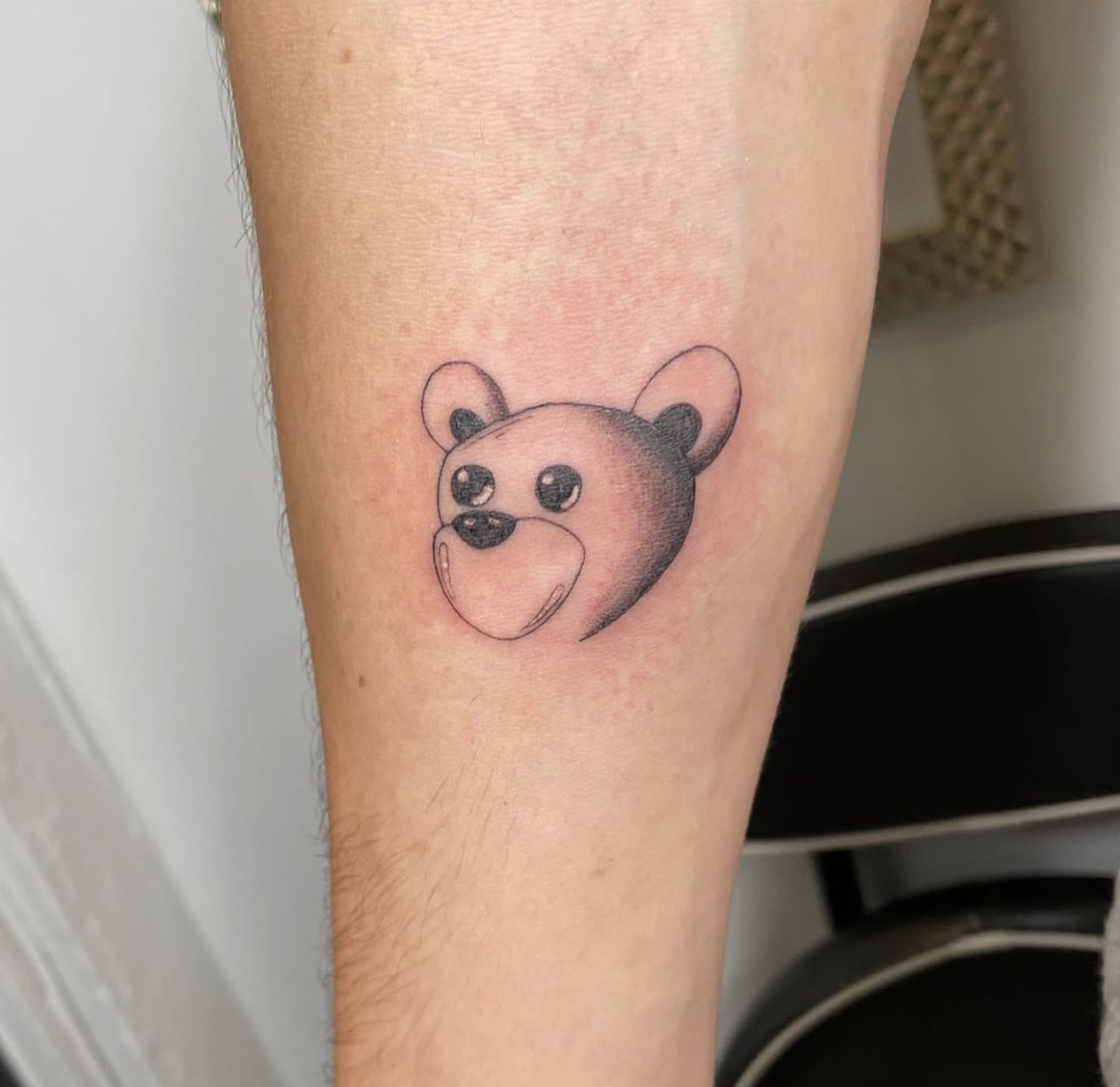 i love my new teddy bear tattoo but would it be possible to somehow make  him look fuzzy? or is it too late ? : r/tattooadvice