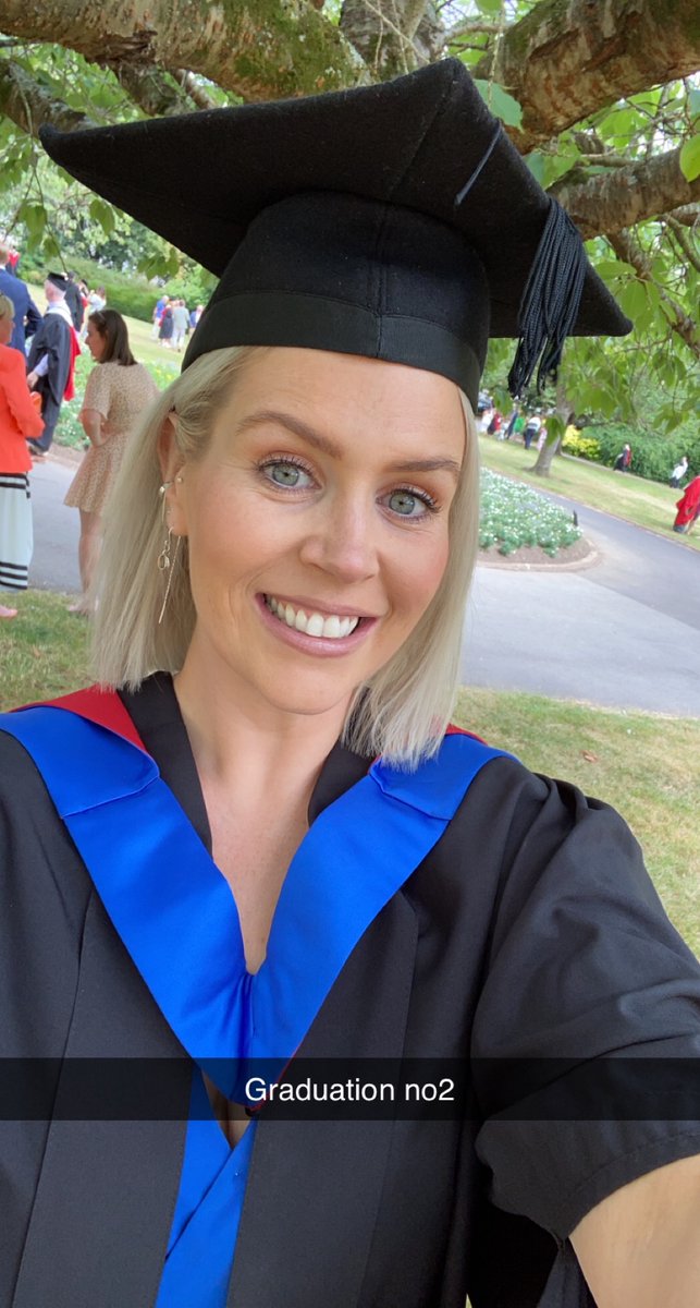 Finally graduating with the #Mastersincriticalcare #MSc #CardiffUniversity @cardiffuni #CardiffGrad #greatday thank you to @HywelDdaHB for the opportunity and to Bronglais ICU team for all the support 💞 @enfys_jc
