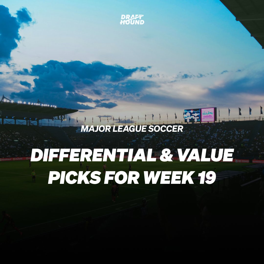 DrafthoundMLS's tweet photo. Looking for players that may have gone under the radar? We've got you covered with differential and value options ahead of week 19 ✅

Read the article here: https://t.co/TmhtA2yGqq

#mls #mlsfantasy #soccer #ussoccer https://t.co/Z7kVB0c2c5