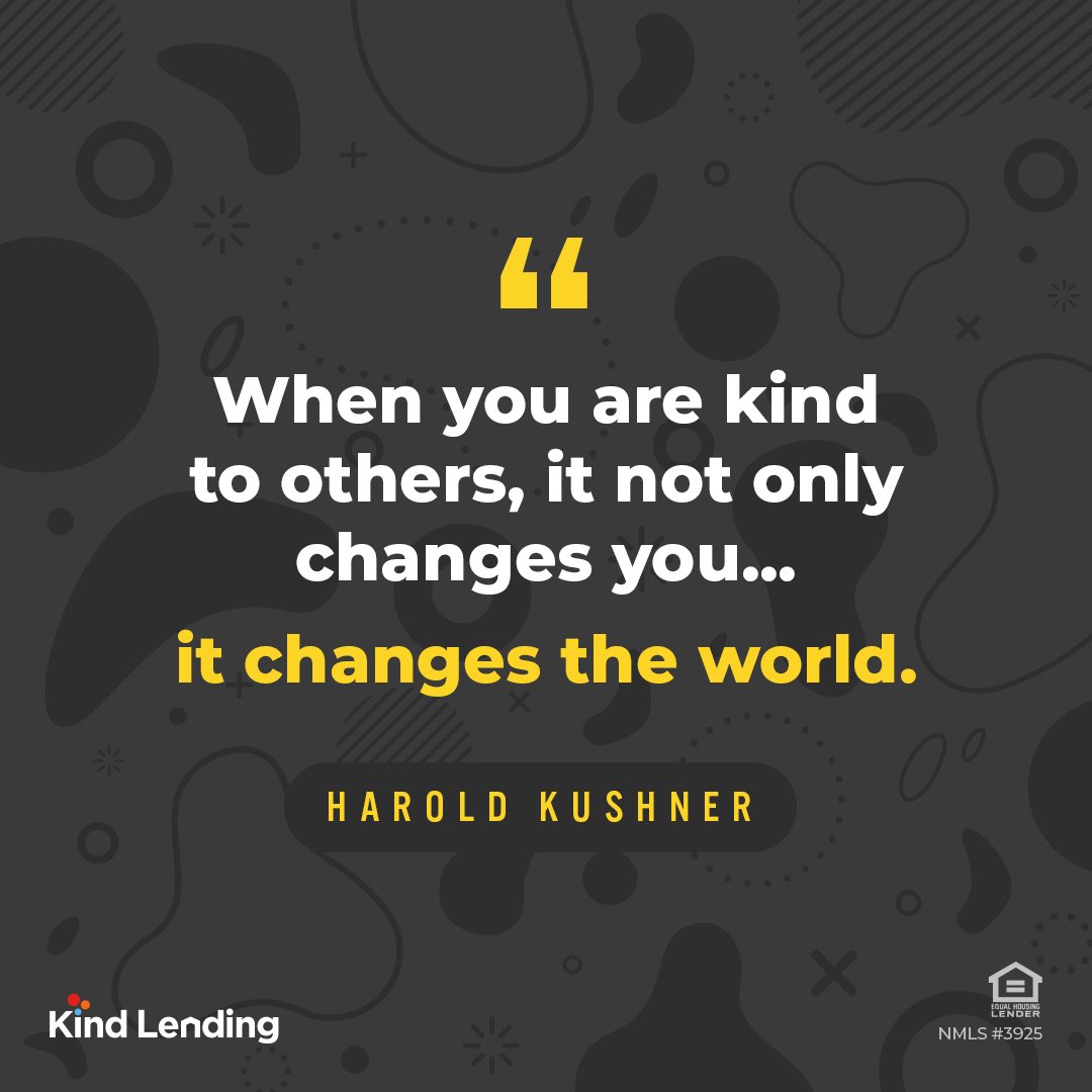 KindTPO's tweet photo. Listen to Harold! It doesn't take much to change the world. 😇
#KindLending #KindQuote #kindness https://t.co/GW0VcuusNh