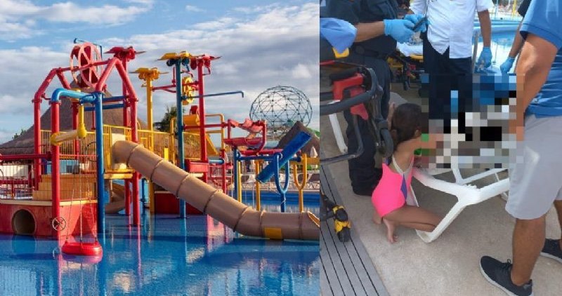 Niño es electrocutado en parque acuático de Cancún; personal evita pedir ambulancia sinembargo.mx/23-07-2022/422…