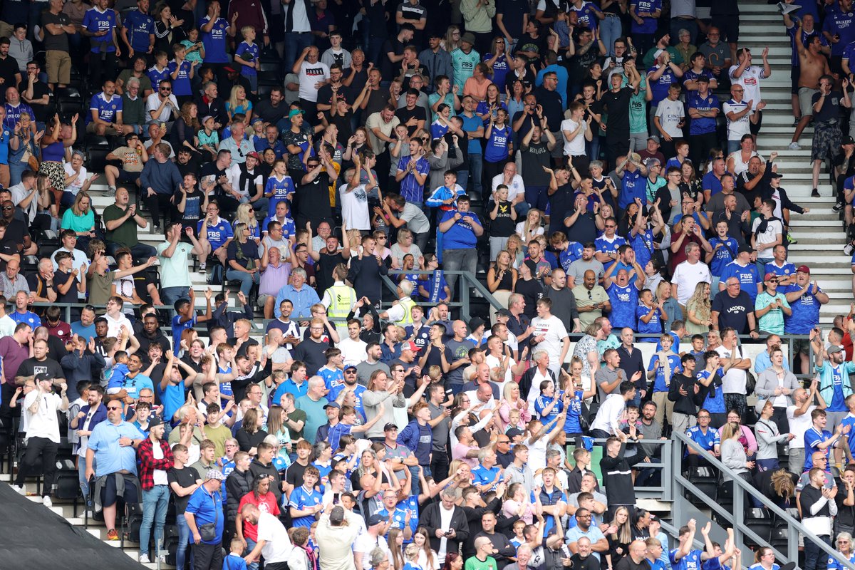LCFC's tweet photo. Whether you were at Pride Park or Deepdale yesterday, thanks for your support, Blue Army! 💙 👏 https://t.co/89sWxCe10o