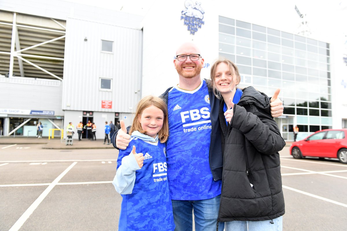 LCFC's tweet photo. Whether you were at Pride Park or Deepdale yesterday, thanks for your support, Blue Army! 💙 👏 https://t.co/89sWxCe10o