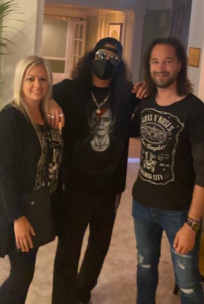 Happy Birthday to <a href="/Slash/">Slash</a> 

A true gentleman and an incredible musician. Many happy returns!