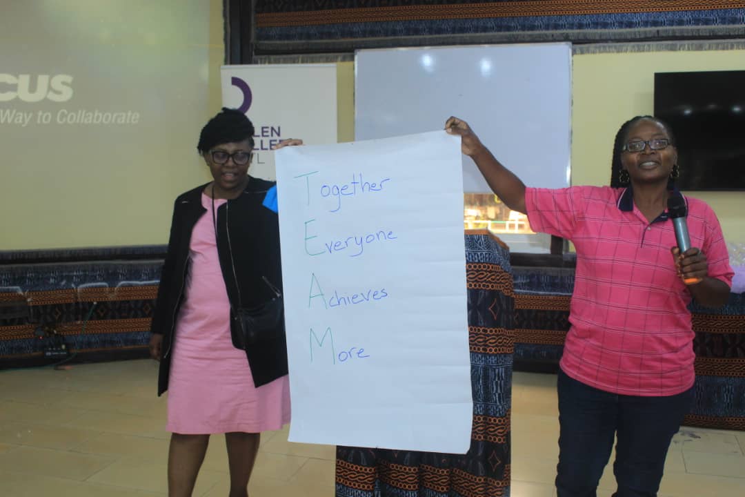ismaelteta's tweet photo. "Alone we can do so little; together we can do so much." - Helen Keller
@HelenKellerIntl #Cameroon 🇨🇲 held its annual staff retreat this week. 
A memorable experience that allowed us to evaluate our programs and further embed our organization's values through training and sports https://t.co/8Jr7DQCVzs
