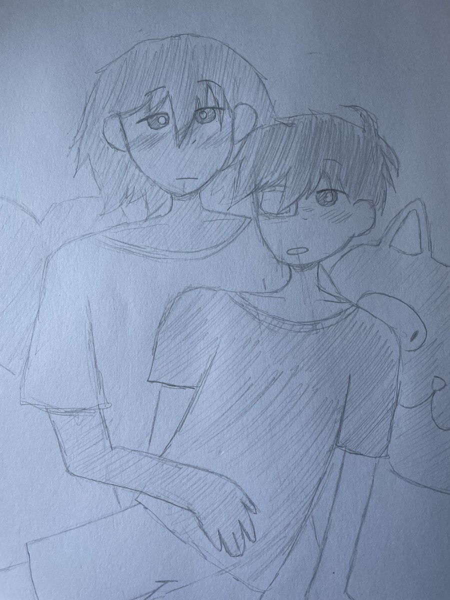 perfectheartt's tweet photo. day 7: free choice
movie night..

[ #OMORI #OMORIFANART #SuntanWeek22 ] https://t.co/4OekxPyMdB