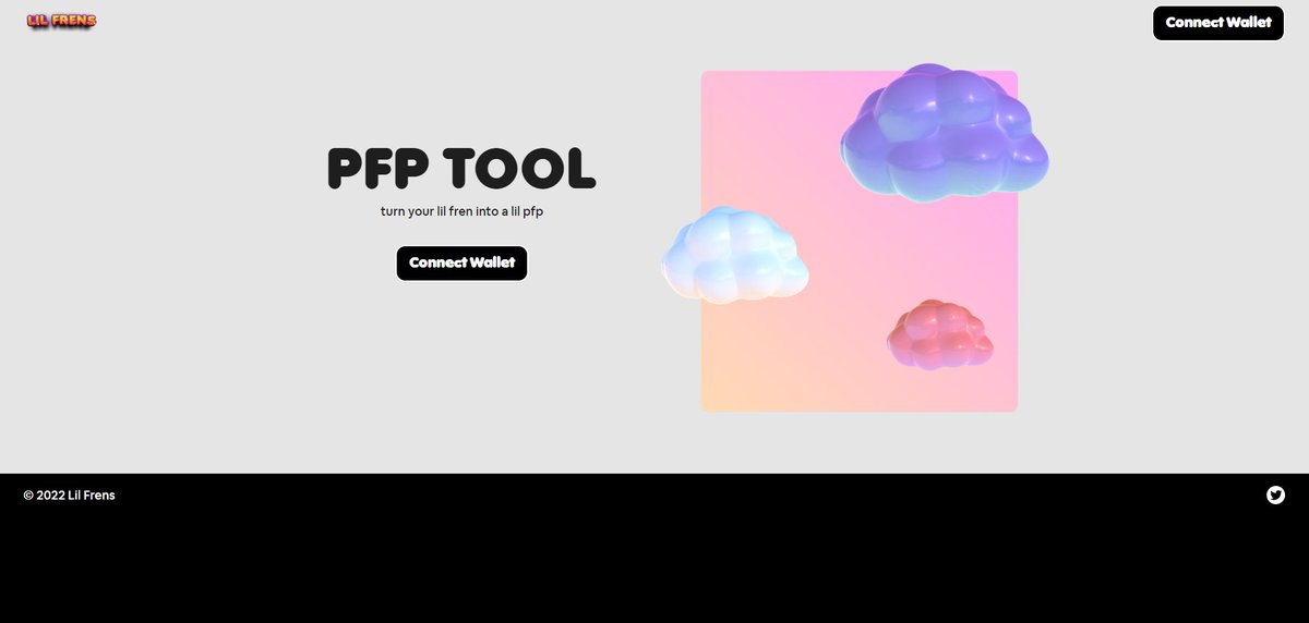 our PFP tool is great and all

but will be receiving a massive update in the near future

lilfrens.xyz/pfp

(3/4)