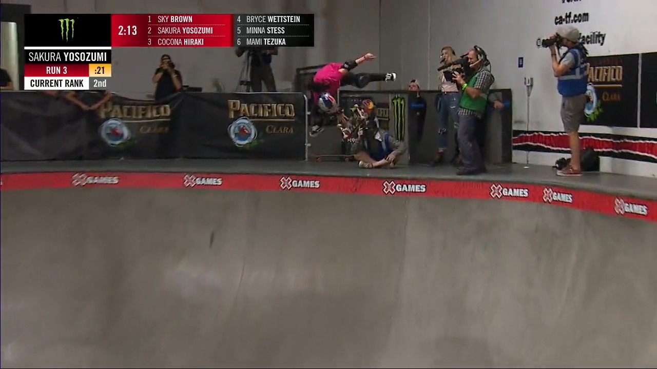 X Games on Twitter "Sakura Yosozumi wins silver in Women’s Skateboard