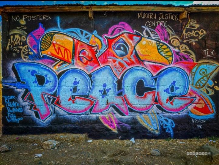 peris_saleh's tweet photo. Art for expression #peaceforpeace #4msi4mbilapece
@KnowYourCityTV @Wanavijiji @AmushaYouth @mukuru_cjc https://t.co/9wvdgMQPja