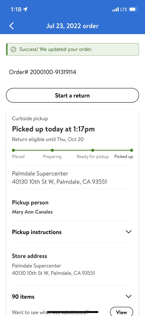 MAC_Harris5's tweet photo. @Walmart marked my order picked up and still haven’t brought out my groceries 🤦🏽‍♀️ https://t.co/klX8Ork3Sq