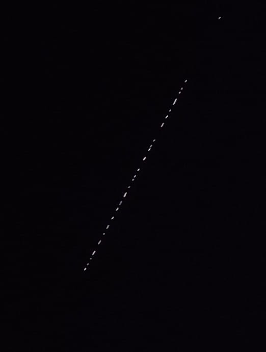 pusholder's tweet photo. Starlink uyduları Türkiye’den geçti. https://t.co/UfveMjbZN1