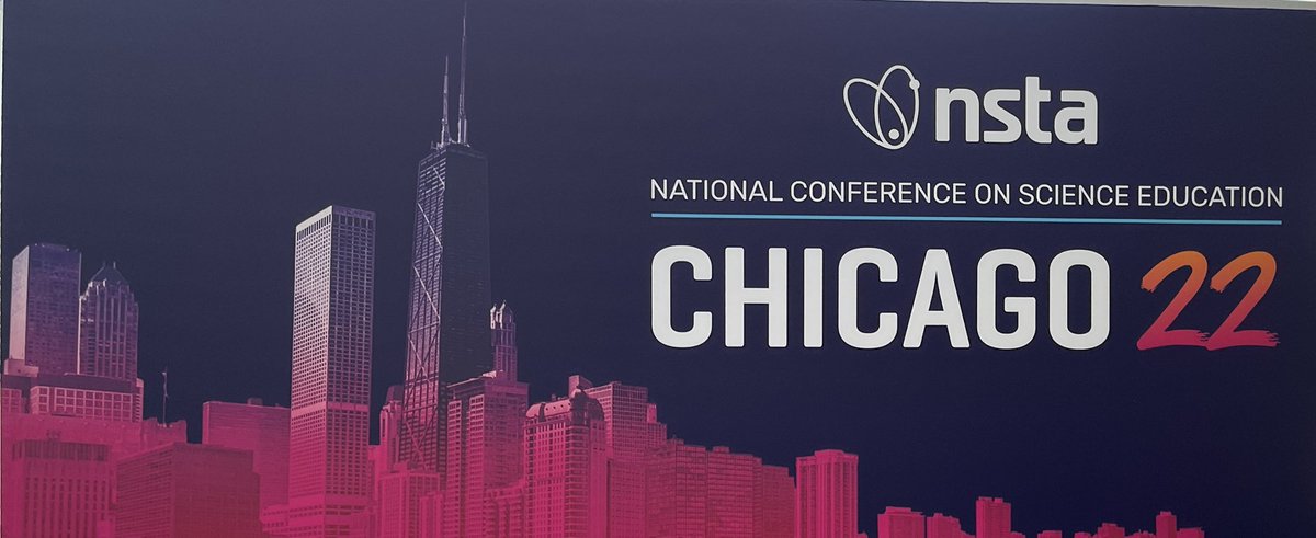 It was a blast. I’ve been recharged! #NSTA22