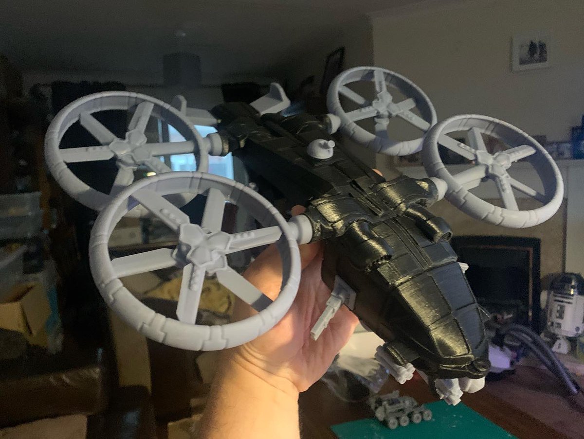 KoreThinkers's tweet photo. Our amazing Stork model is flying high on Kickstarter! We built the prototype to see just how big it is and we weren’t disappointed. Its huge!! https://t.co/LJurBQ97aQ #stlprints #3dprinting #Cyberpunk2077 #WarGames #wargaming #infinitywargame https://t.co/5xcjec0L1g