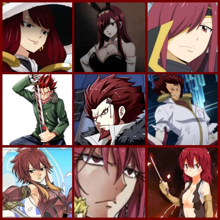 Drakenoid2's tweet photo. That's a LOT red heads, Mashima! 😆🔴
#Ravemaster #FairyTail #EdensZero #GatesOfNightmare #StarbiterSatsuki #ErzaScarlet #Shuda #ElsieCrimson #IreneBelserion #Erik #Cobra #DrakkenJoe #Suzaku #SatsukiMujika #Quinn #FT #RM #EZ #GON #SS https://t.co/rPgIBoFzTK