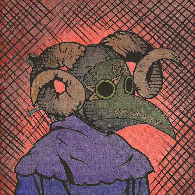 lon3Rager's tweet photo. Couldn't believe my luck when I was airdropped this EPIC rarity #SolGoth
@GothicDegens X @TheFracture_ 
#Gothish #Plague https://t.co/JAiEaq2S0v