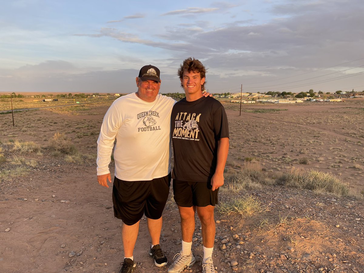 TSchureman's tweet photo. Can’t believe this kid is going to be a Senior!  Today he finished his 10th camp at Joseph City. Proud of all his hard work. Excited to see what he does his Senior year! Enjoy the ride Griff! https://t.co/9VgABi2mA2