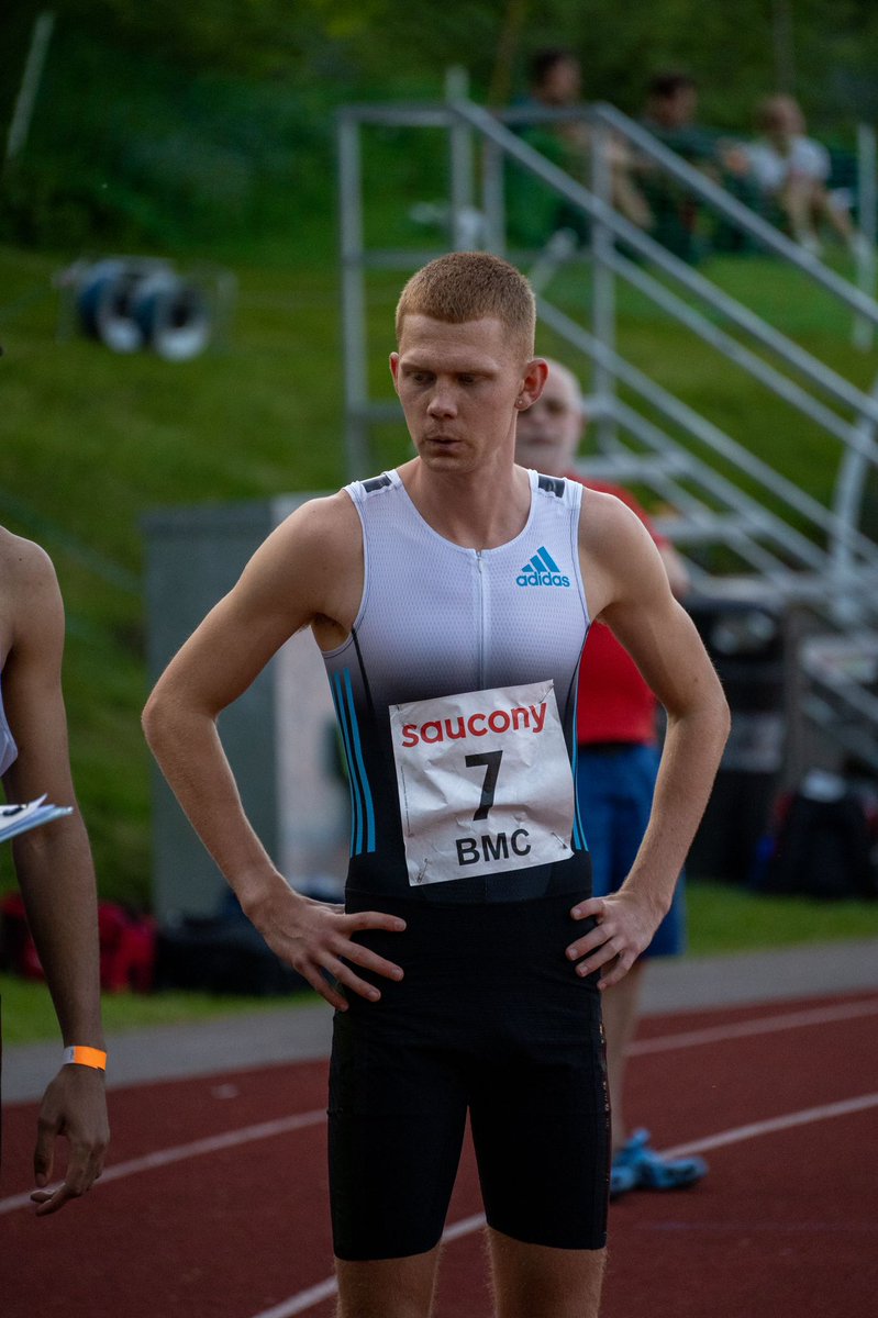 We've been treated to some terrific performances at @BritishMilers today. @BenPattison7 was the standout performer, starring with a personal best of 1:44.60 in the 800m. 💪